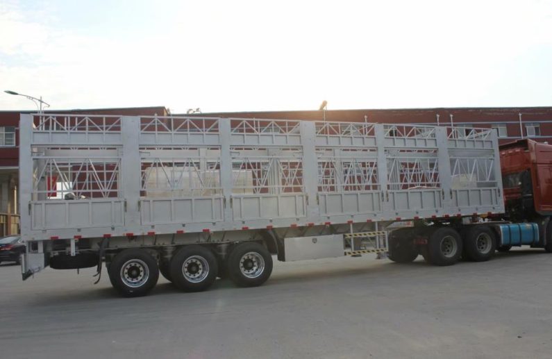 aluminum animal livestock trailer